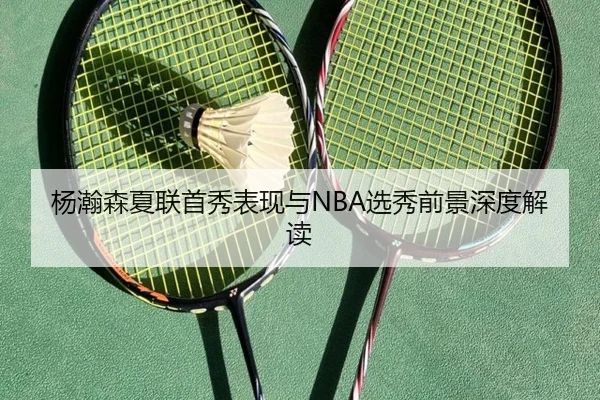 杨瀚森夏联首秀表现与NBA选秀前景深度解读
